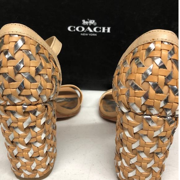 Coach Terri Neutral Heels Size 6.5B - Picture 3 of 4